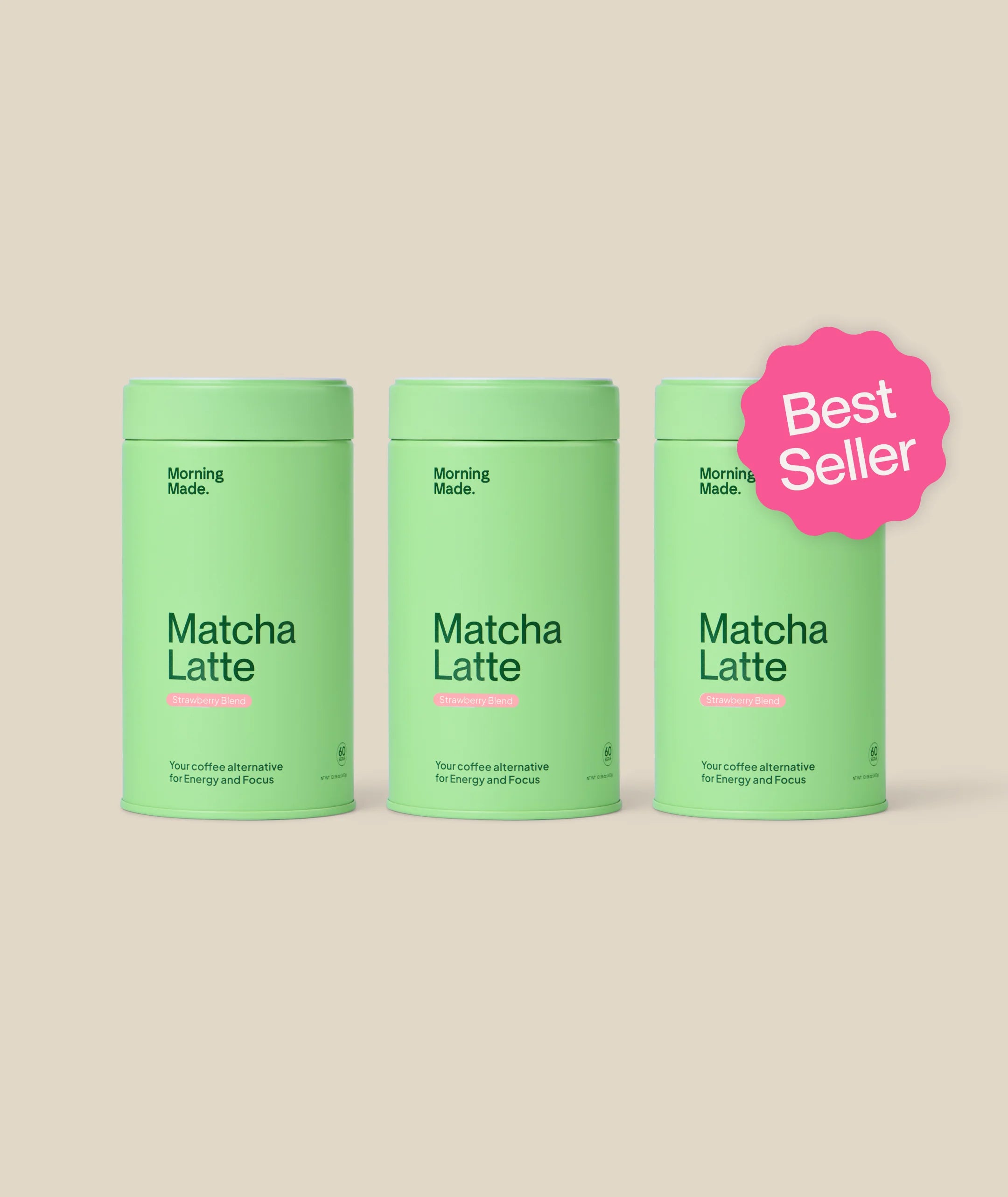 Strawberry Matcha Latte (3 Pack)