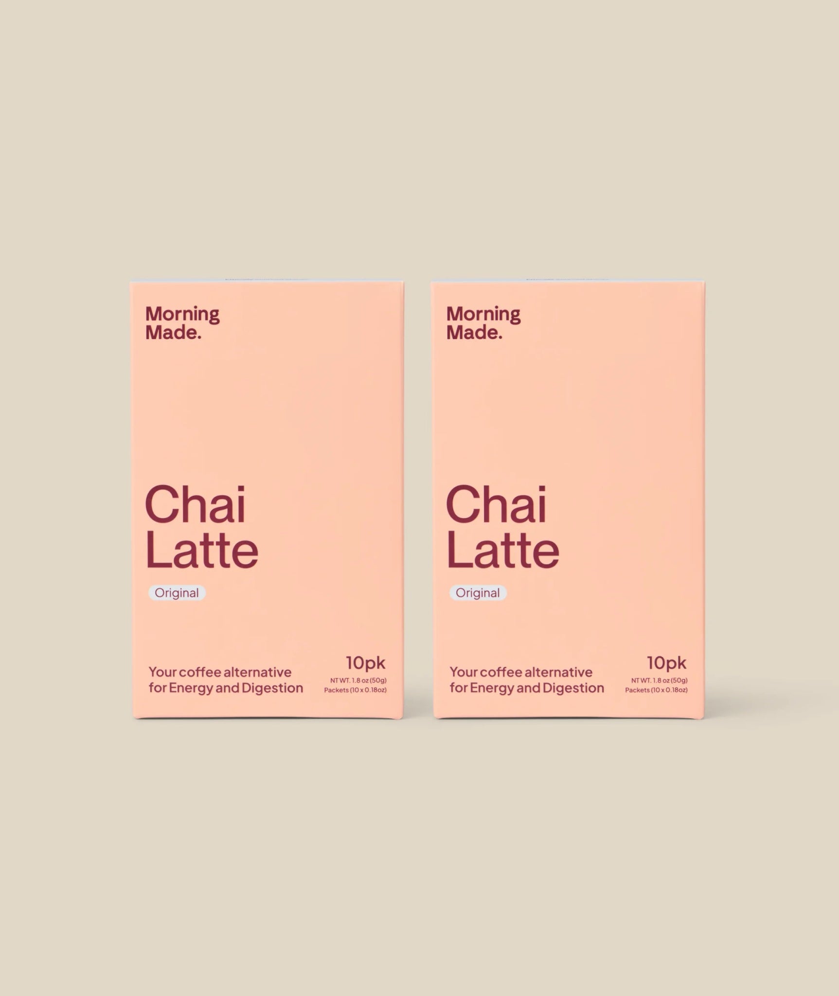 Original Chai Latte 20pk (10 Pack x 2) - Morning Made