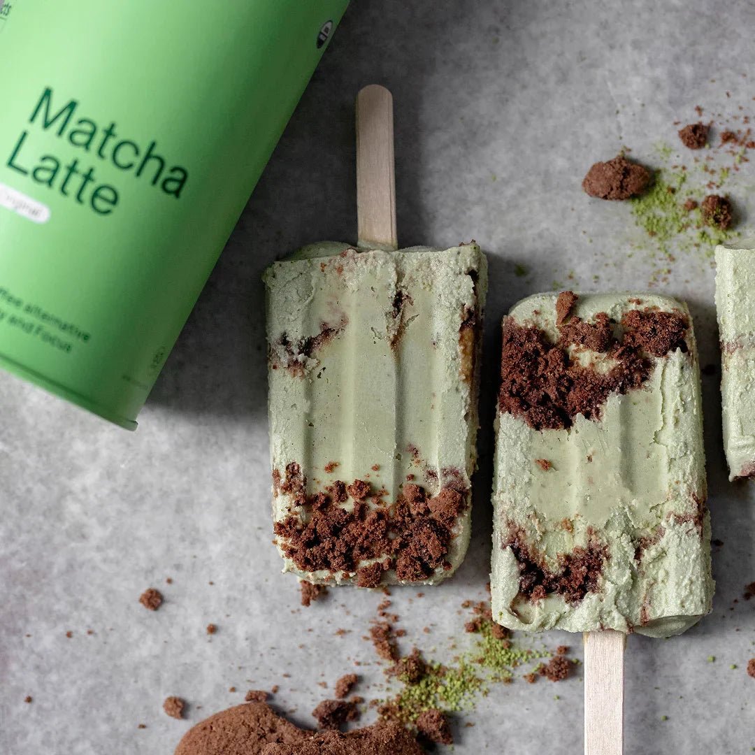 Cookies and Cream Matcha Popsicles - Morning Made