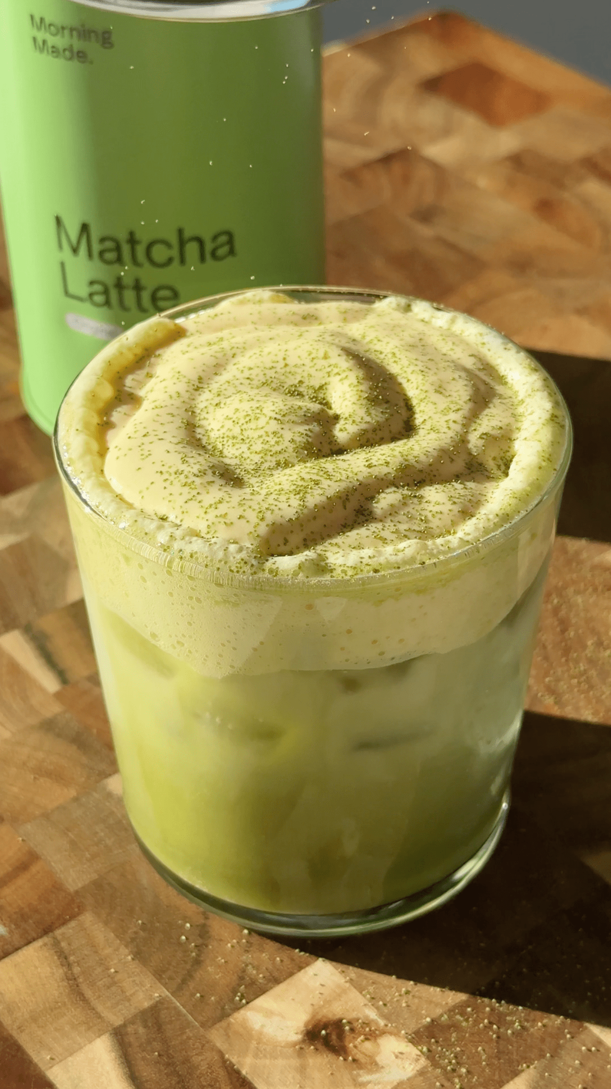 Mango Cold Foam Matcha Latte - Morning Made