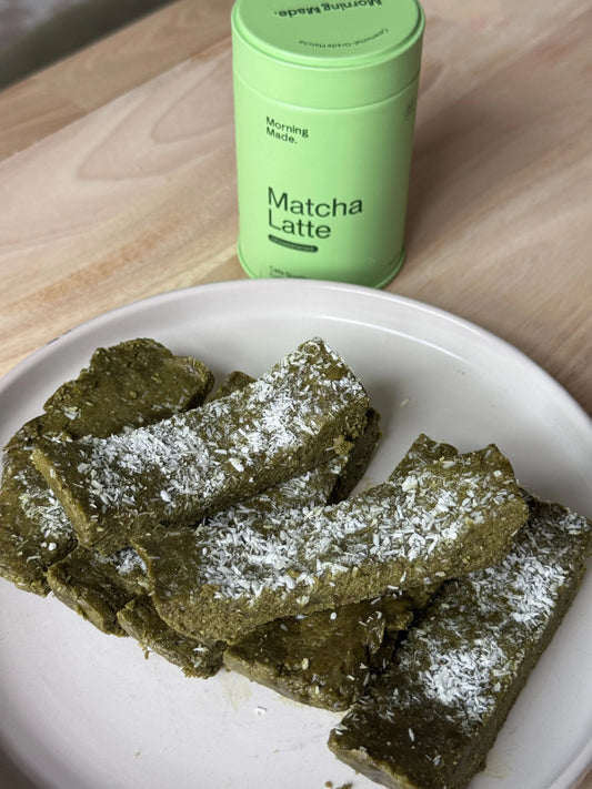 Matcha Protein Bars - Morning Made