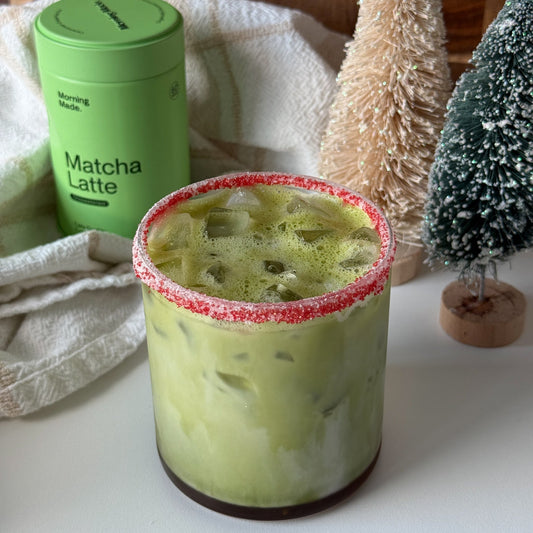 Peppermint Matcha Latte - Morning Made