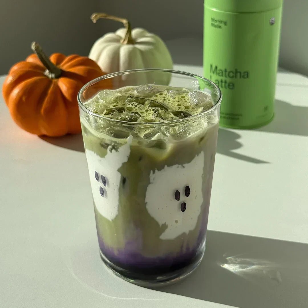 Ube Matcha Latte - Morning Made