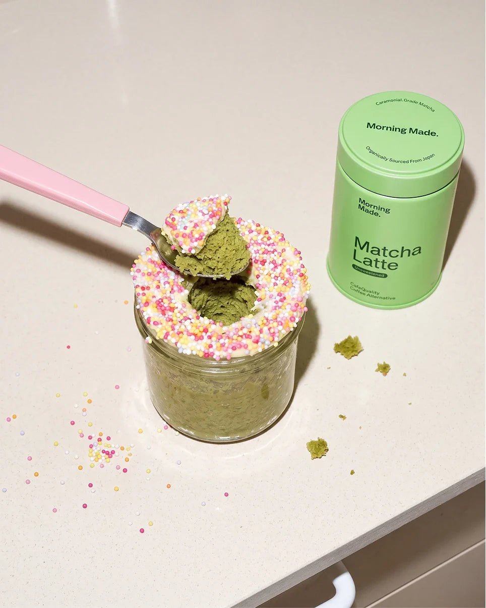 Viral Matcha Dot Cake - Morning Made
