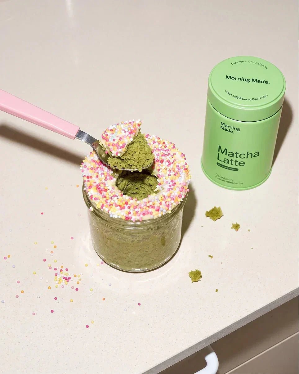 Viral Matcha Dot Cake - Morning Made