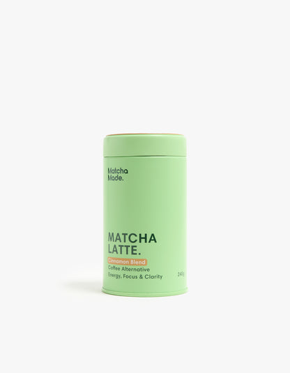 Cinnamon Matcha Latte