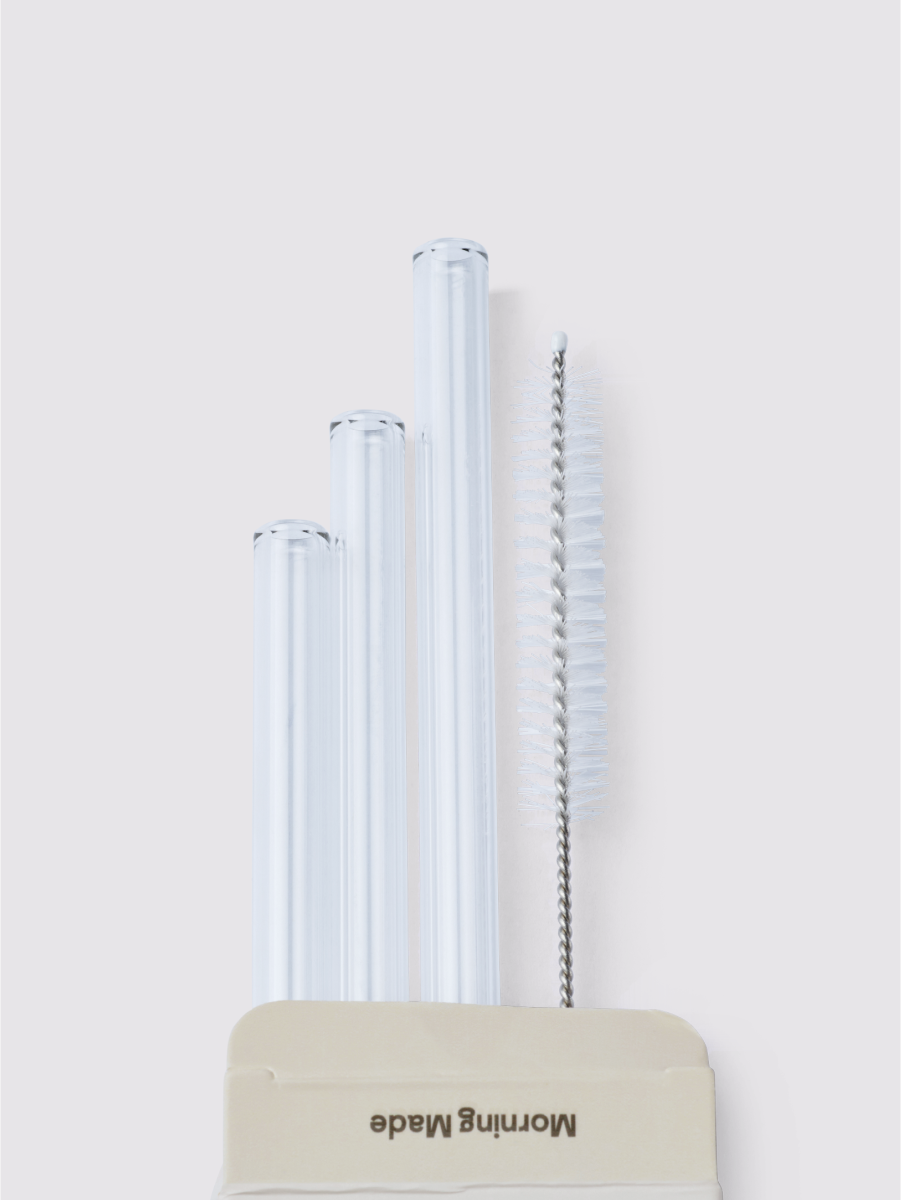 Glass Straw Set
