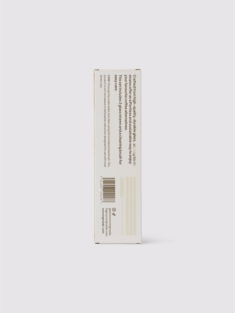 Glass Straw Set
