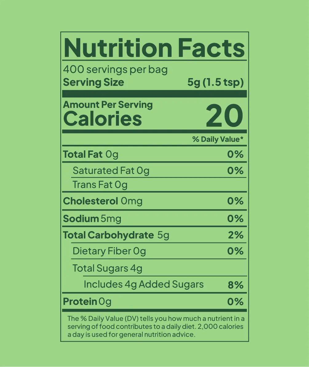 Original 400 Serving Matcha Cafe Bag