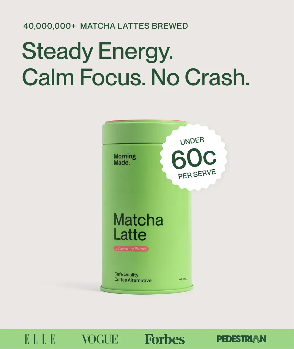 Strawberry Matcha Latte