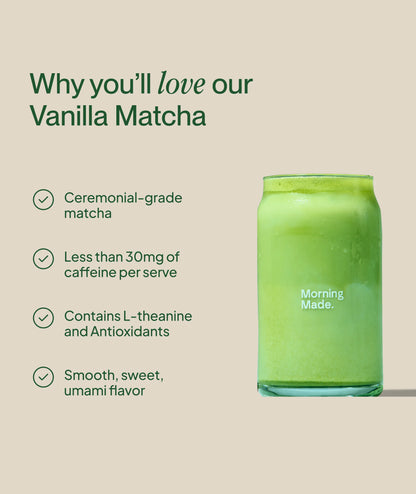 Vanilla Matcha Latte