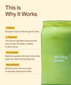 Banana Bread Matcha Latte - Morning Made