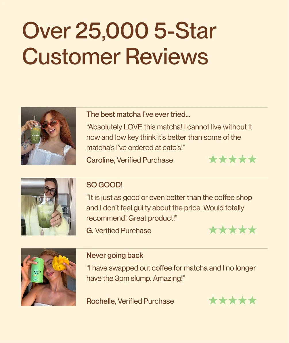 Banana Bread Matcha Latte - Morning Made