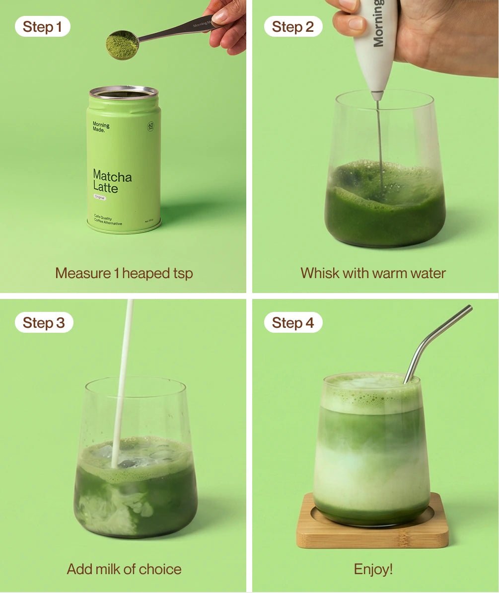 Banana Bread Matcha Latte - Morning Made