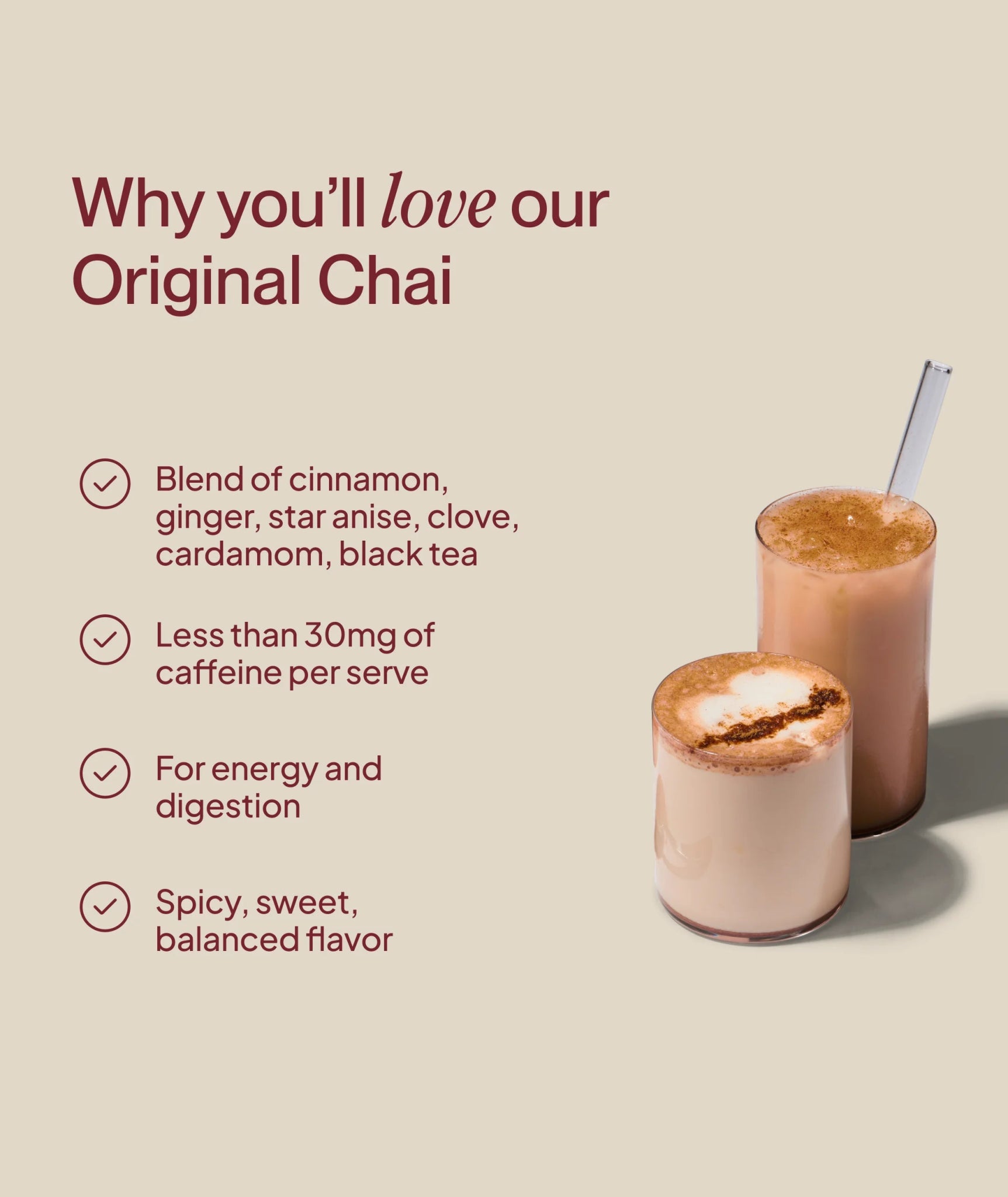 Original Chai Latte 20pk (10 Pack x 2) - Morning Made