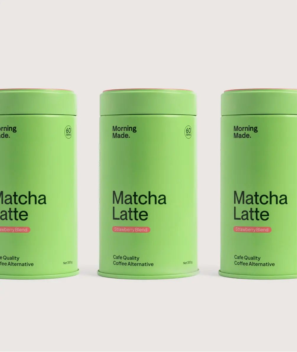 Strawberry Matcha Latte (3 Pack) - Morning Made