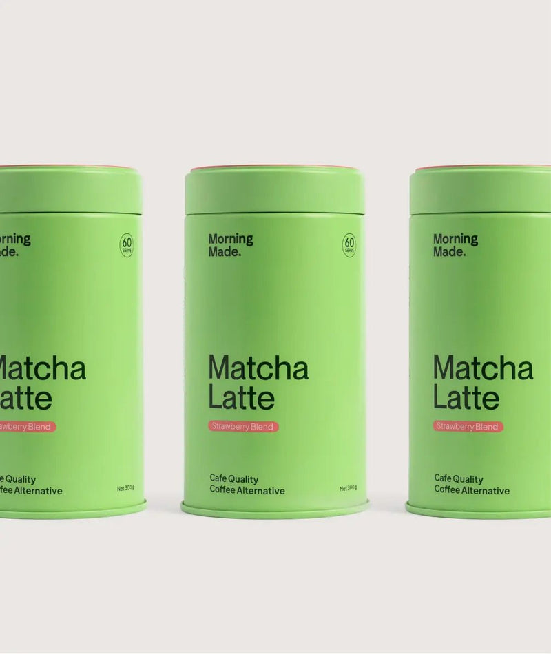Strawberry Matcha Latte (3 Pack) - Morning Made