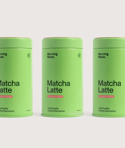 Strawberry Matcha Latte (3 Pack) – Morning Made