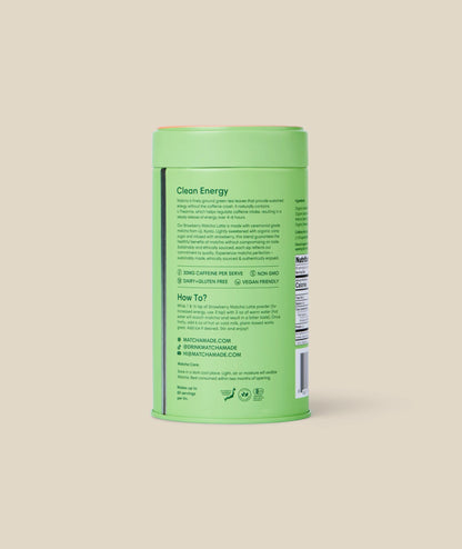 Strawberry Matcha Latte - Morning Made