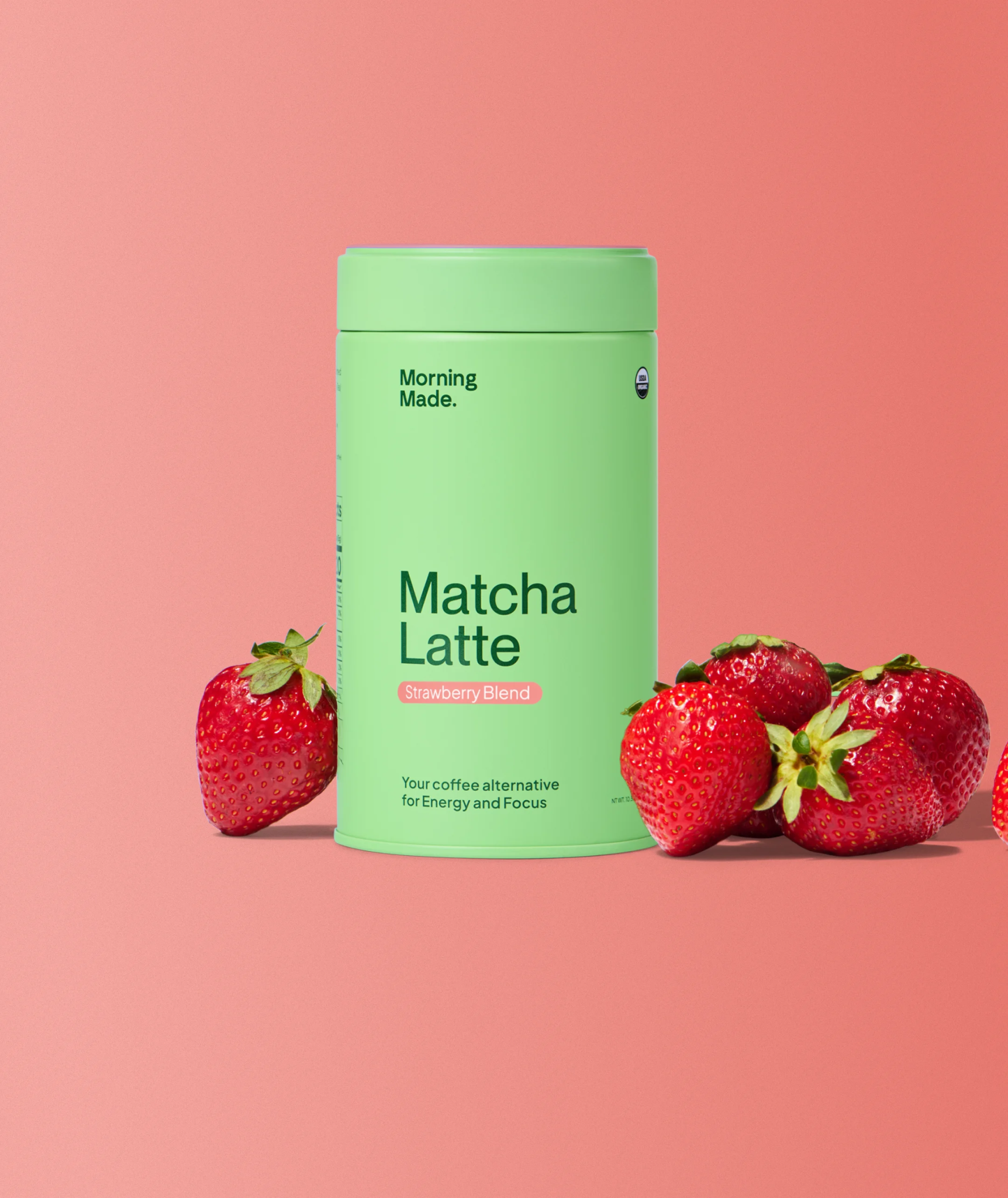 Strawberry Matcha Latte - Morning Made