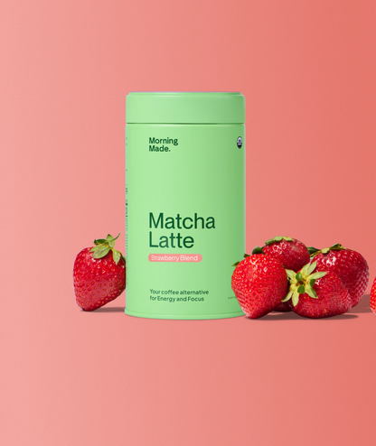 Strawberry Matcha Latte - Morning Made