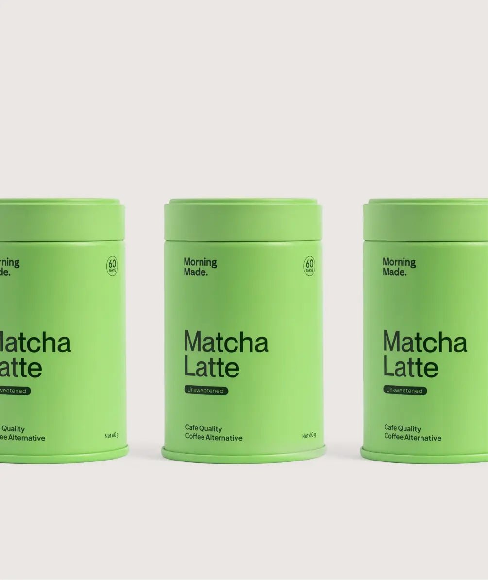Unsweetened Matcha Latte (3 Pack) - Morning Made