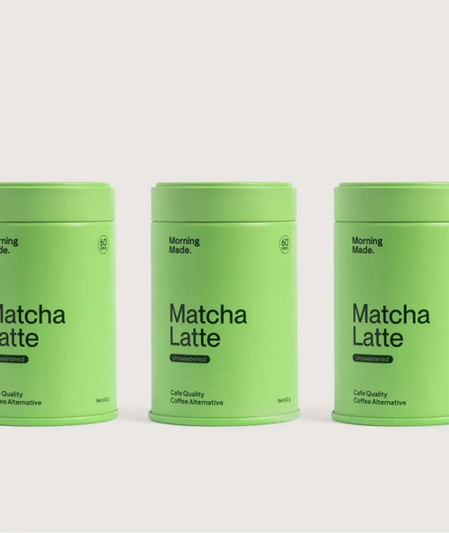 Unsweetened Matcha Latte (3 Pack) - Morning Made