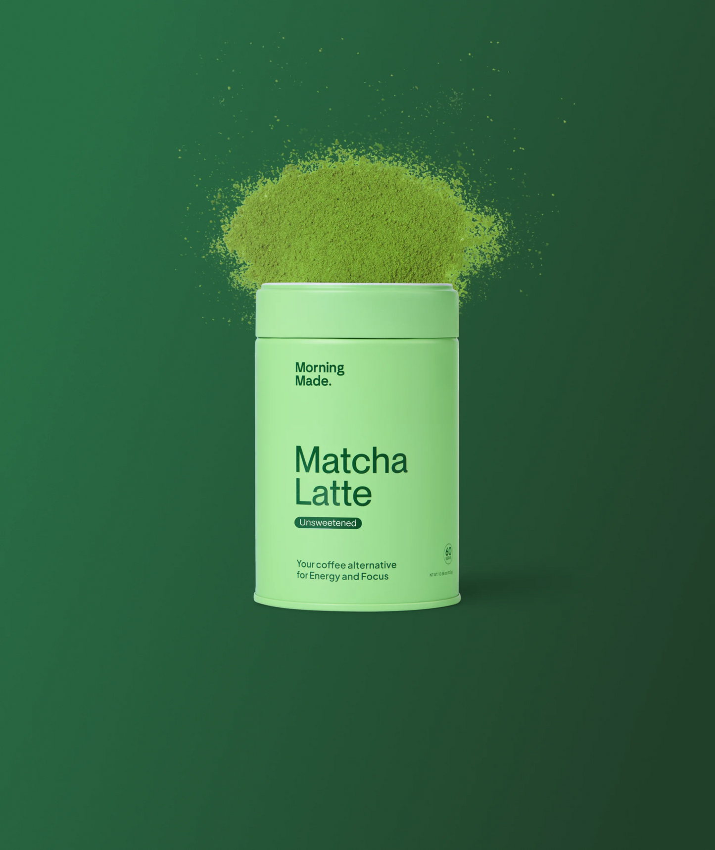 Unsweetened Matcha Latte - Morning Made