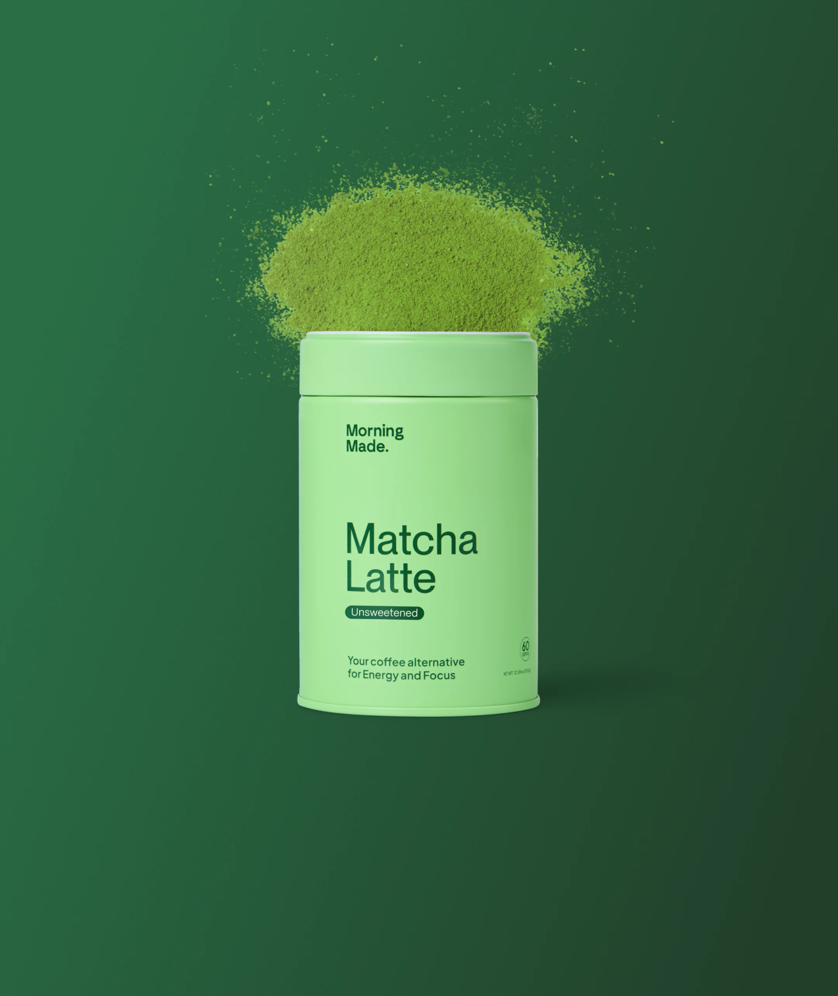 Unsweetened Matcha Latte - Morning Made