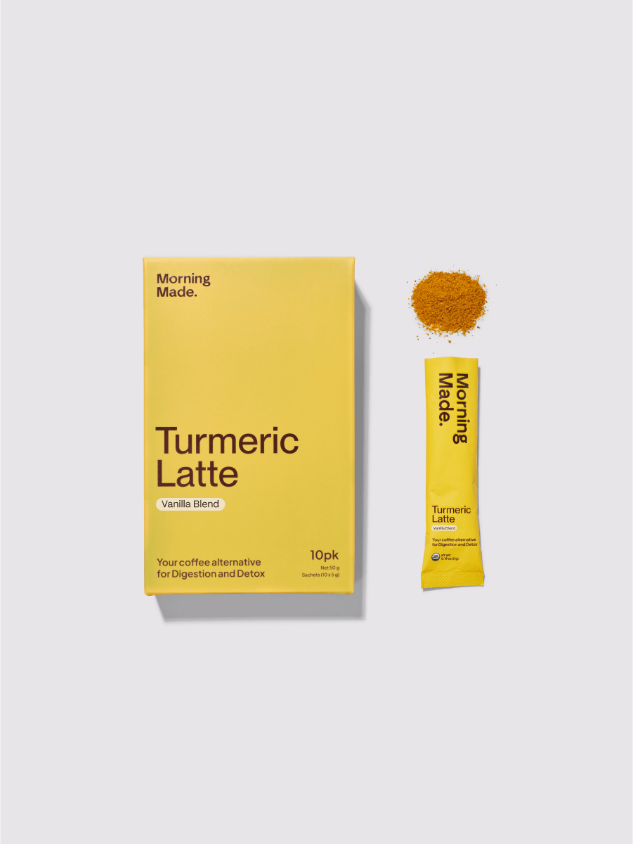 Vanilla Turmeric Latte 20pk (10 Pack x 2) - Morning Made
