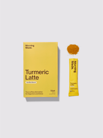 Vanilla Turmeric Latte 20pk (10 Pack x 2) - Morning Made