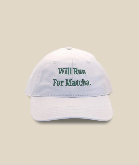 Will Run for Matcha Cap - Morning Made
