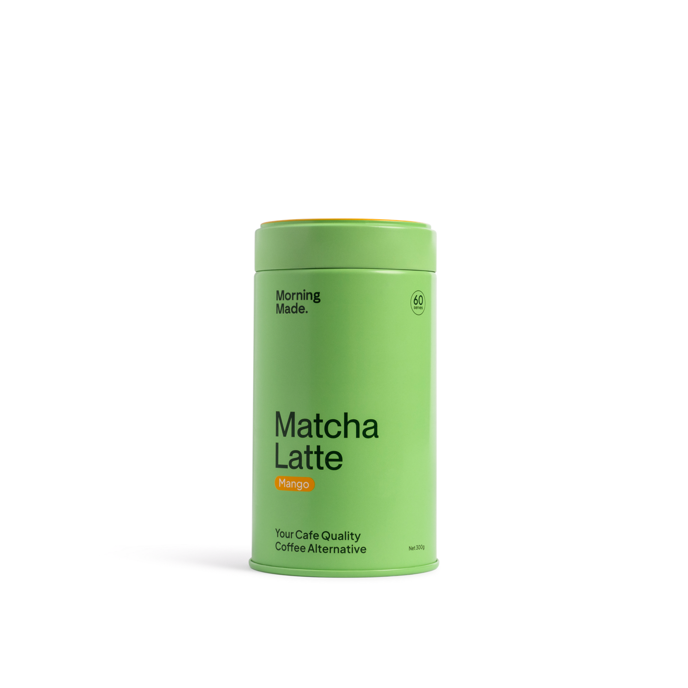 Mango Matcha Latte tin